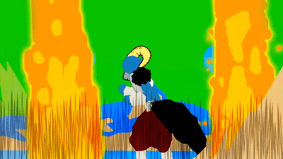 God Vegeta vs Moro the Planet Eater