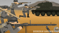 BATTLE OF KURSK | WW2 Stick Nodes War | German vs Soviet