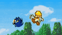 Sonic.TH VS Fleetway Mario