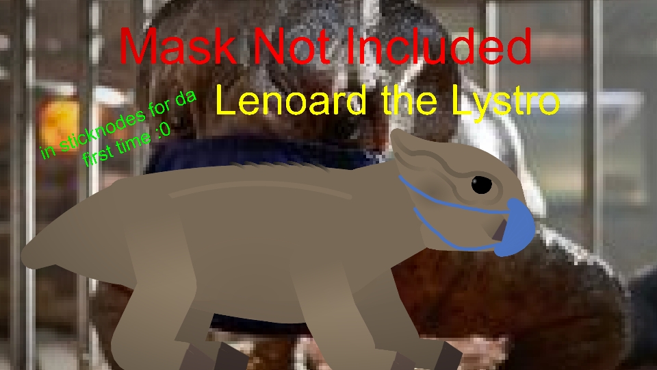 Lenoard the Lystrosaurus JWD