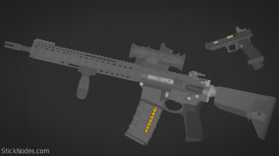 Tactical AR-15 And Glock 19 Pack