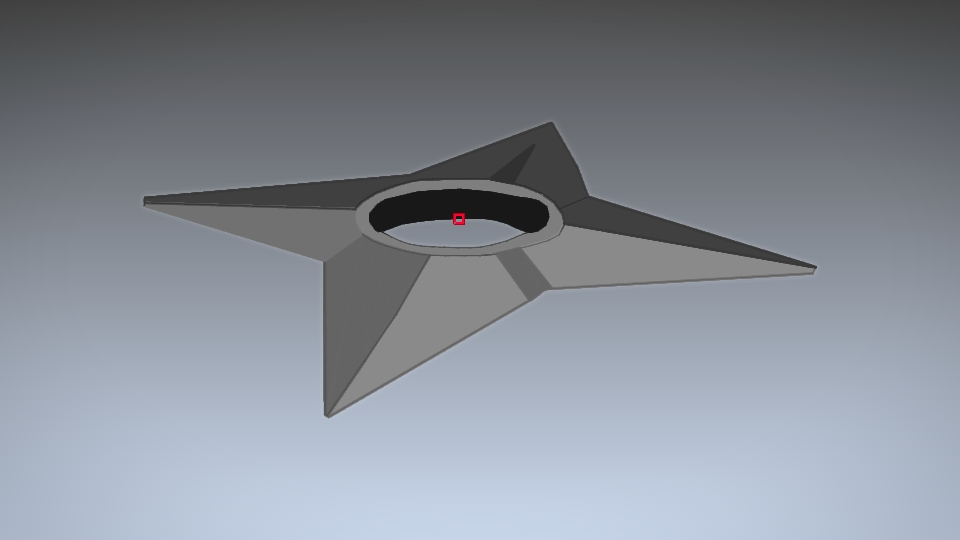 Thrown Shuriken