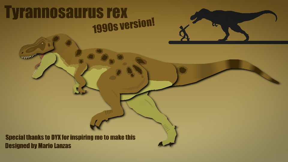 1990s Tyrannosaurus Rex Movieclip