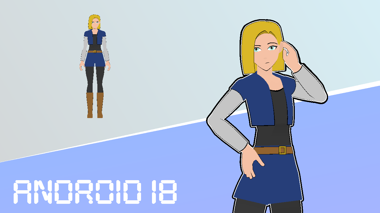 Android 18 Movieclip