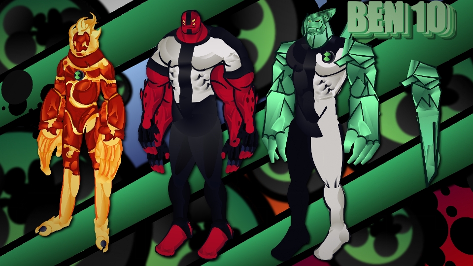Ben 10 3 Aliens Pack Movieclip