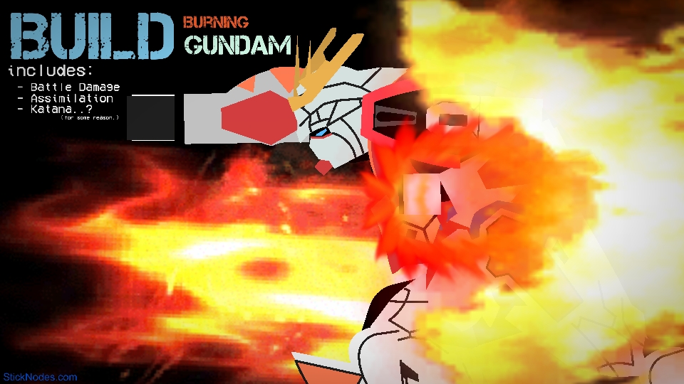 Build Burning Gundam Movieclip