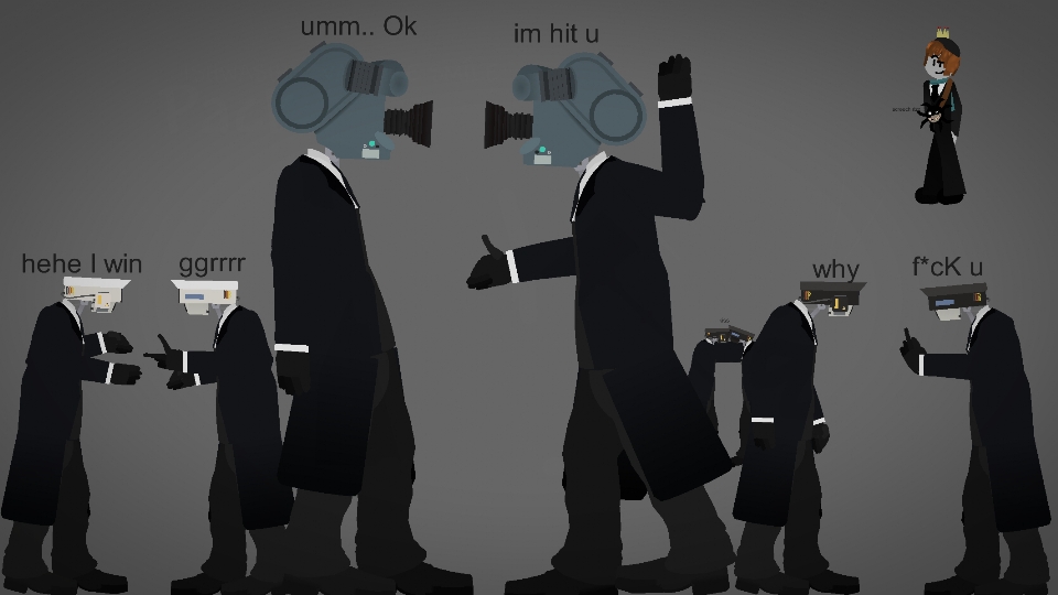 Camera Men Realistic Movieclip