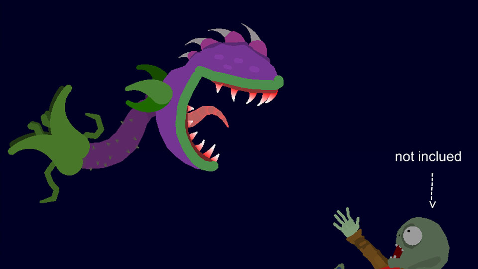 Chomper PVZ GW2 Pack