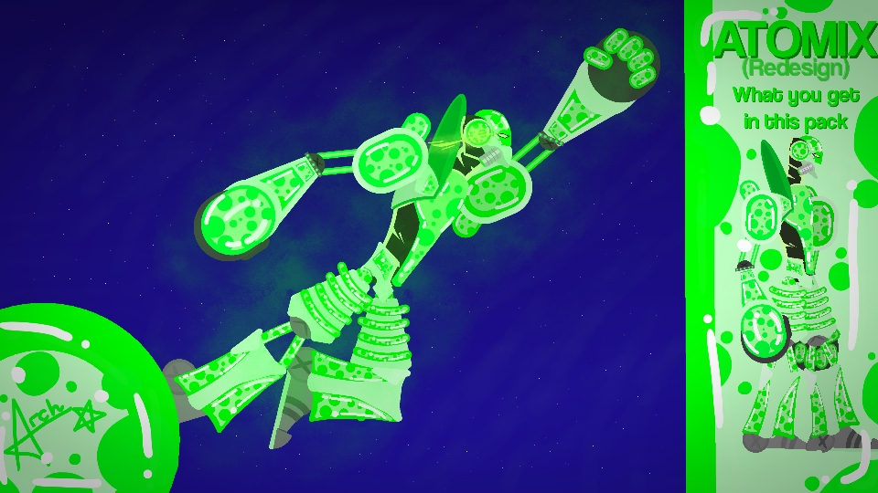 Custom Atomix Figure Movieclip