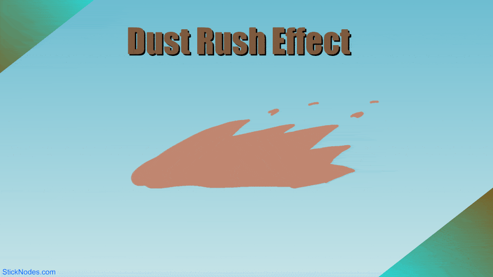 Dust Rush Effect Movieclip