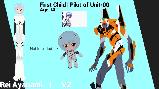 Evangelion Rei Ayanami V2 Movieclip