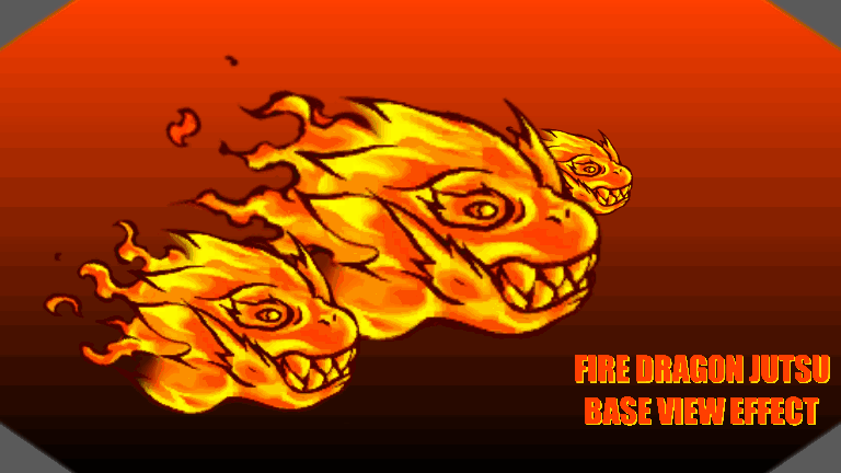 Fire Dragon Jutsu Base View Effect Movieclip
