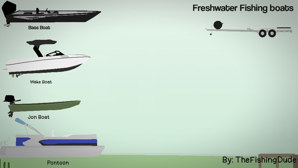 Freshwater Boats Pack