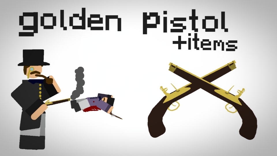 Golden Flintlock Pistol Pack