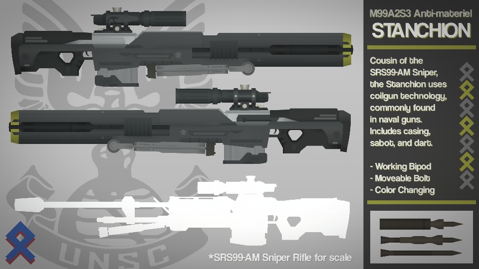 Halo Stanchion Rifle Pack