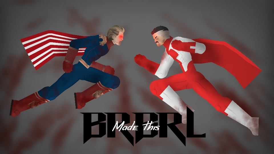 Homelander and Omni-Man Movieclip