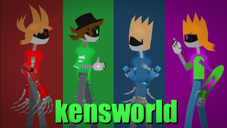 Kensworld (Parody Eddsworld) (OC Murders Drones) Movieclip