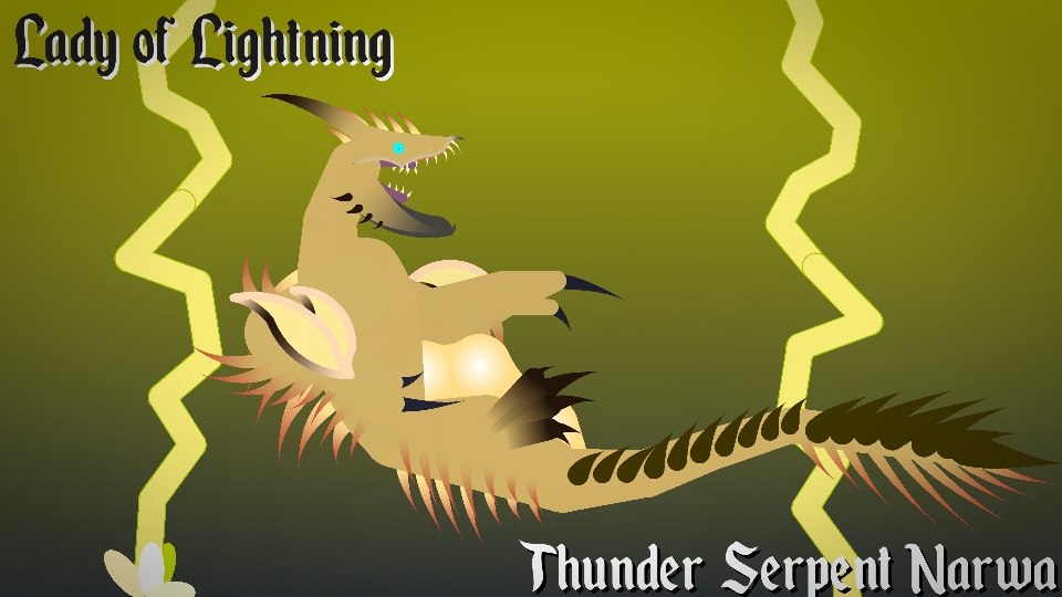 Lady of Lightning Thunder Serpent Narwa Movieclip