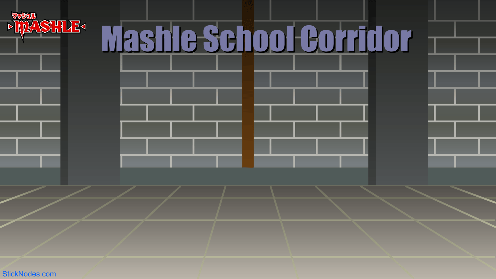 Mashle School Corridor Movieclip