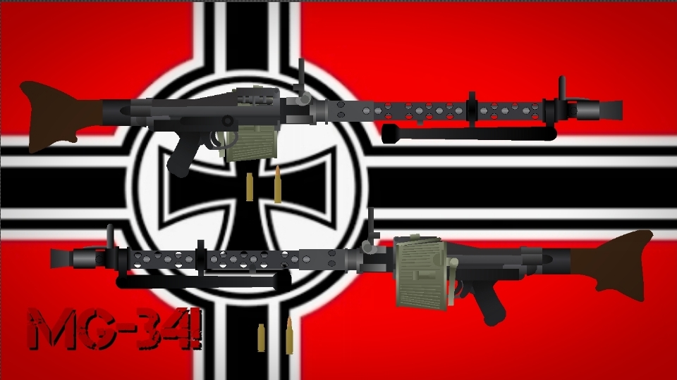 MG-34 (50 Rounds) Movieclip