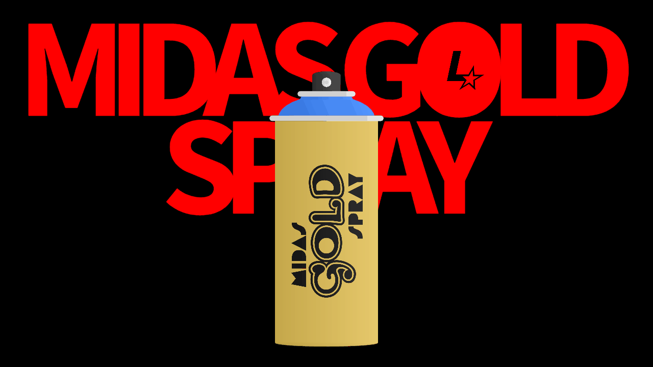 Midas Gold Spray Movieclip