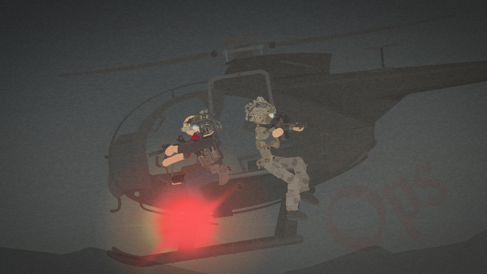 OPS MH-6 Liltle Bird Movieclip