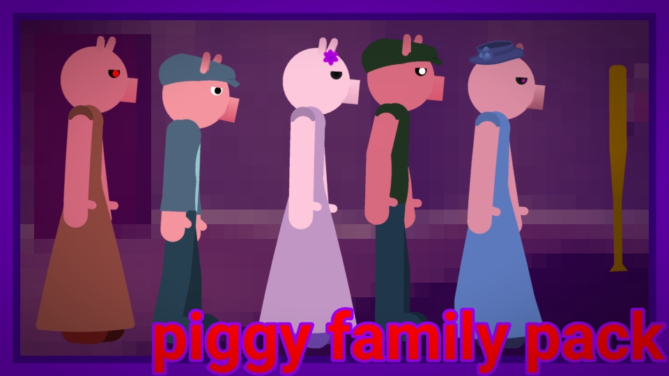 Piggy Family Pack Movieclip