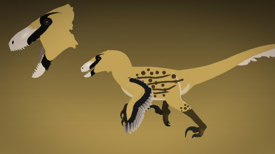 Realistic Utahraptor WWD Movieclip