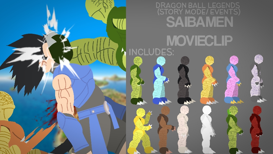 Saibamen Movieclip