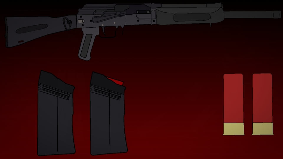 Saiga-12 Movieclip