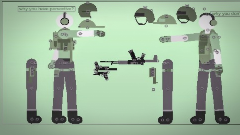 Simple Russian Soldier Movieclip