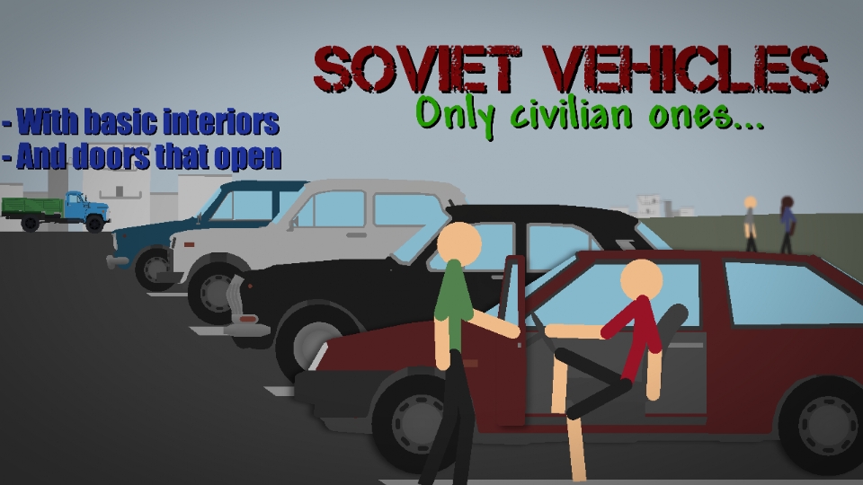 Soviet Civilian Vehicles Movieclip