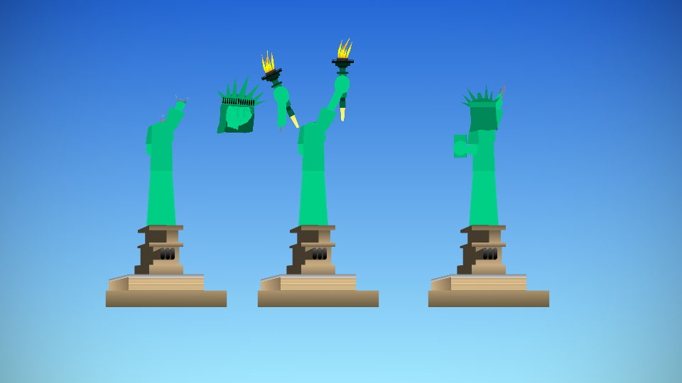 Statue of Liberty (Damaged) Pack