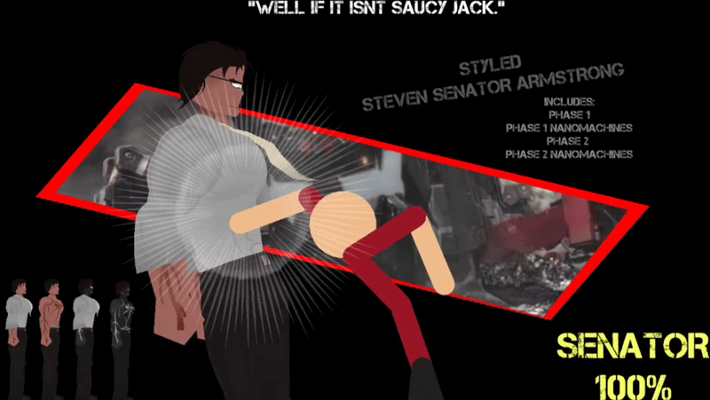 Styled Senator Armstrong Movieclip