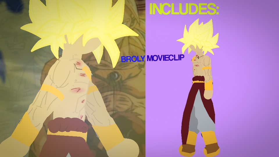 Super Saiyan Broly (Movie 10) Movieclip