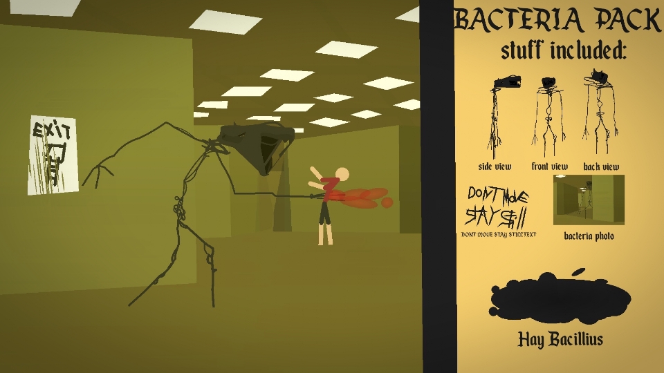 The Bacteria (Backrooms) Movieclip