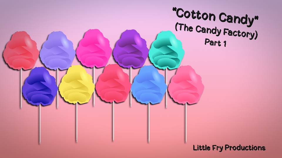 The Candy Factory Cotton Candy Part 1 Pack