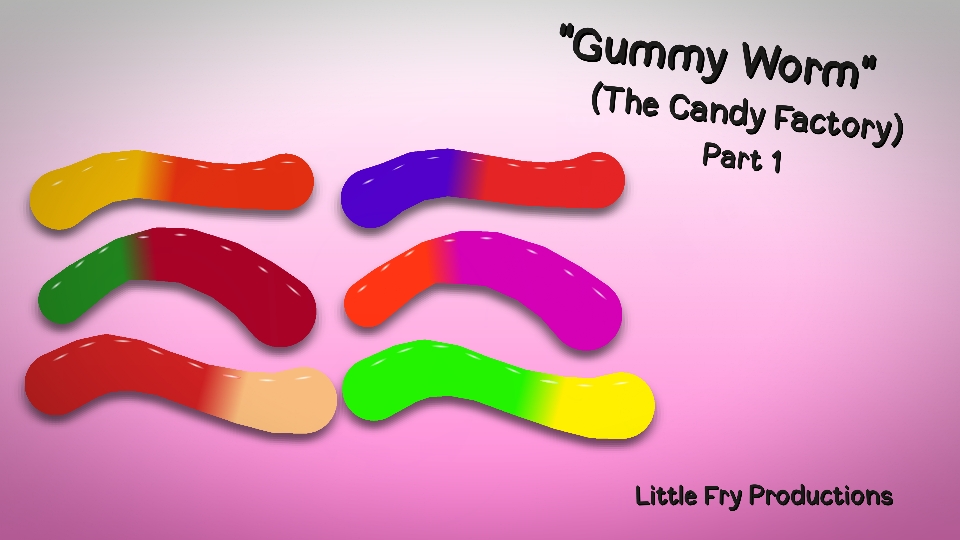 The Candy Factory Gummy Worm Part 1 Pack