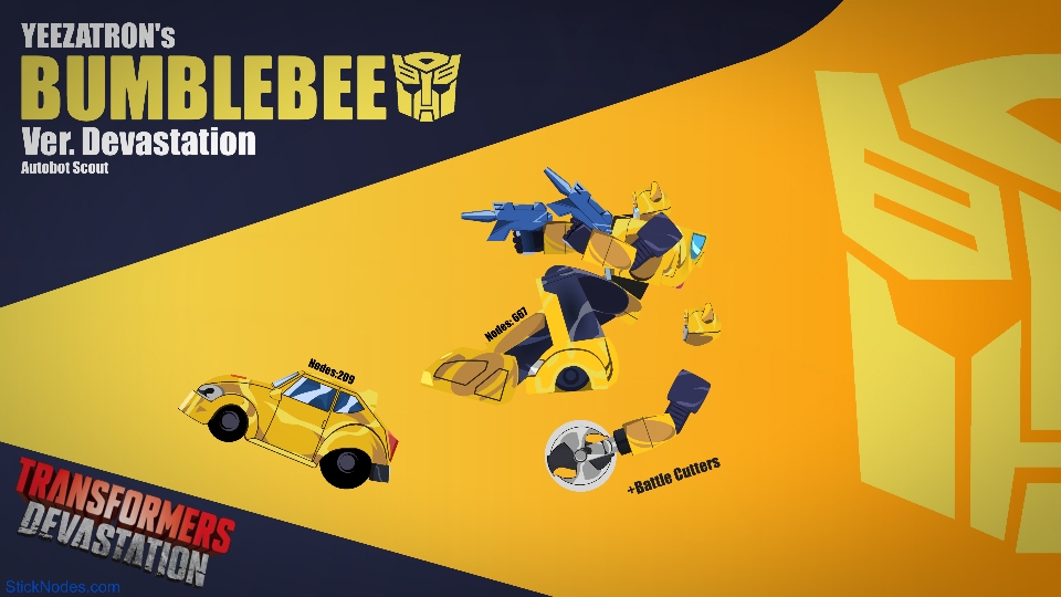 Transformers Devastation Bumblebee Movieclip