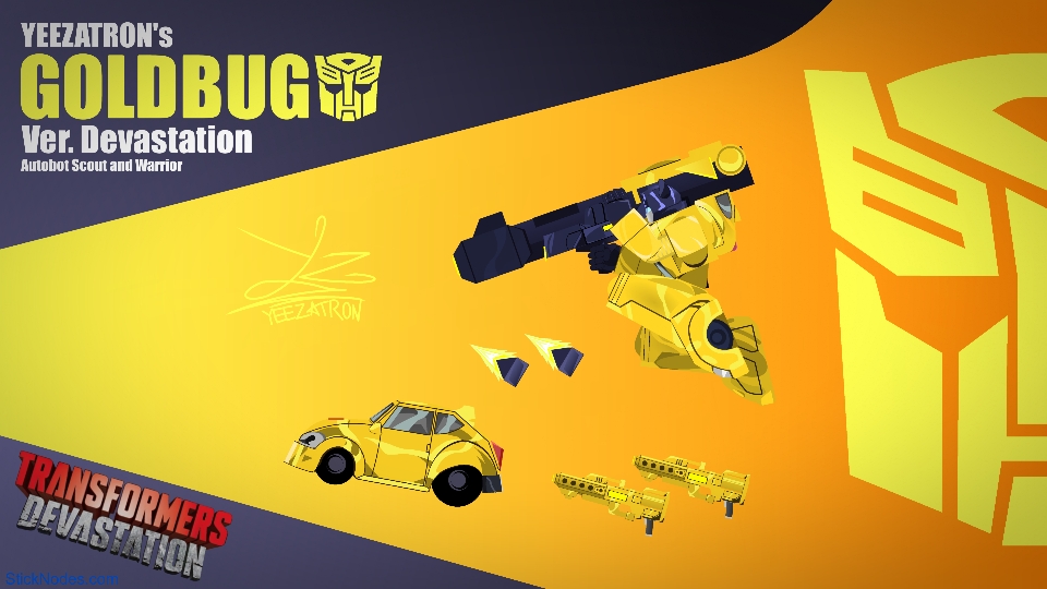 Transformers Devastation Goldbug Movieclip