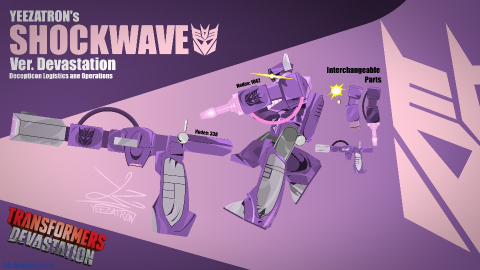 Transformers Devastation Shockwave Movieclip