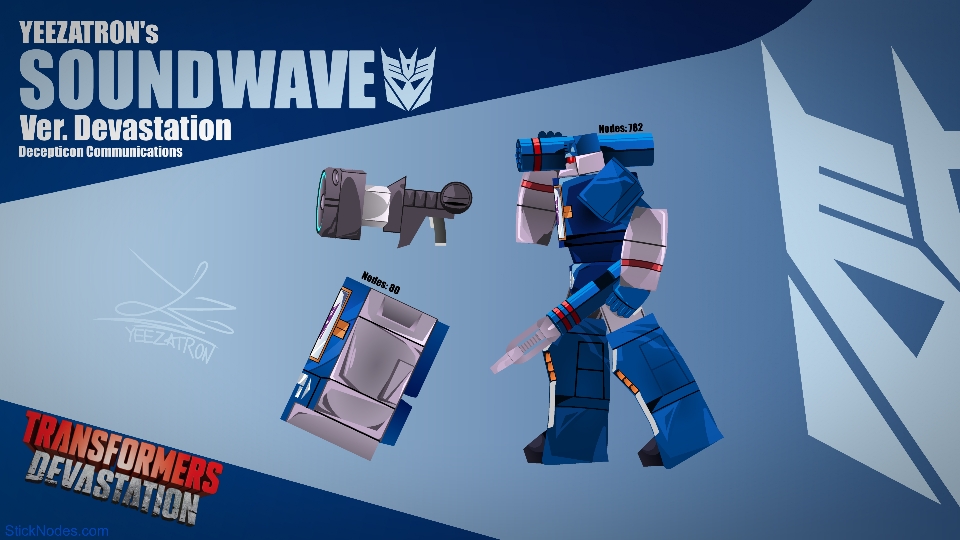 Transformers Devastation Soundwave Movieclip