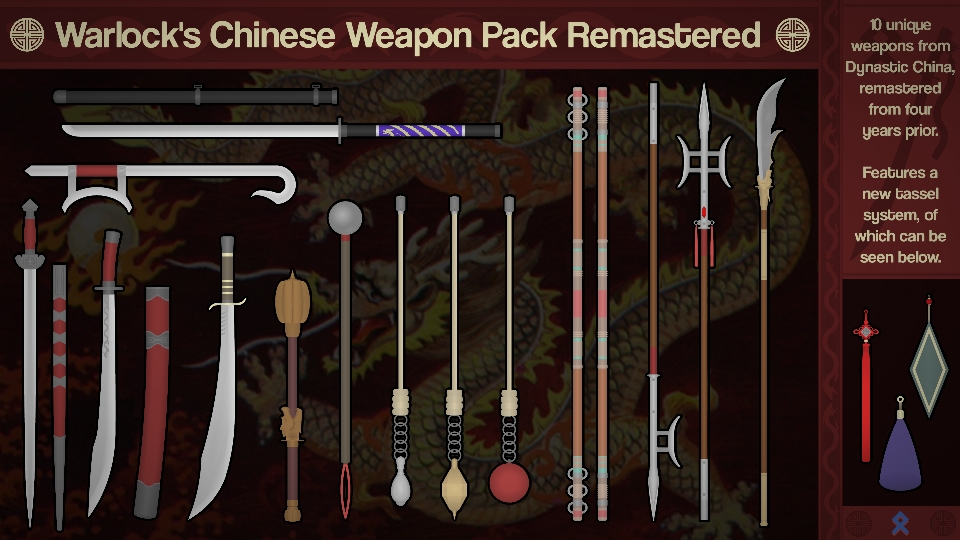 WL Chinese Weapons Remastered Pack