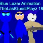 Blue Lazer Animation