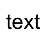 Profile picture of text