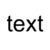 Profile picture of text