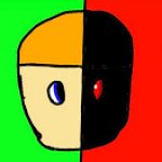 Profile picture of half shadow demon
