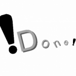 Group logo of Done! : Fields Below